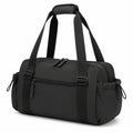 Borsa sportiva 50 x 25 x 28 cm in tessuto nero con tasche e manici regolabili
